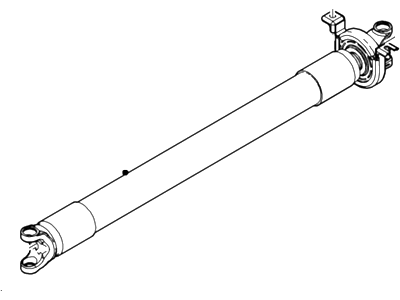 Ford DL3Z-4R602-Z Shaft Assy - Drive