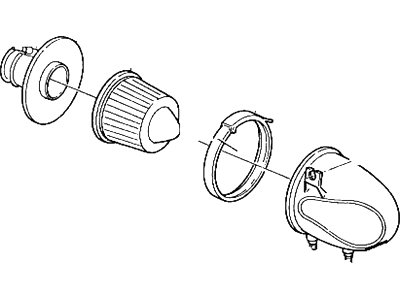 Ford F6ZZ9600BD Cleaner Assembly - Air