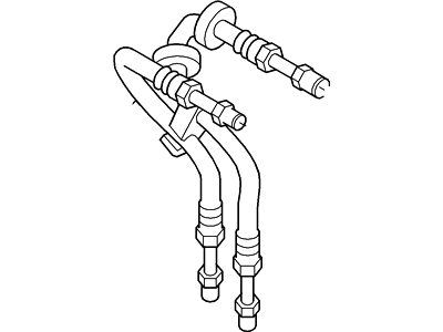 6C2Z-2234-AB Ford Tube Assembly - Brake Illustration 1 of 1