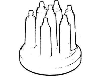 Ford E-350 Econoline Club Wagon Distributor Cap - E5DZ-12106-A