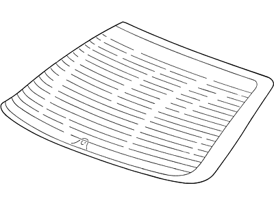 Mercury F5RZ-5442006-A Glass - Rear Window