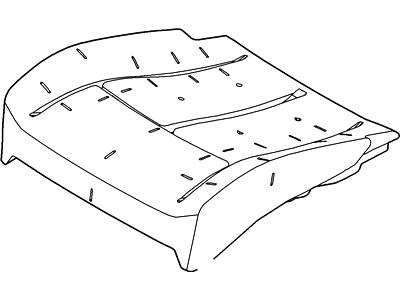 AL1Z-78632A22-A Ford Pad Illustration 1 of 1