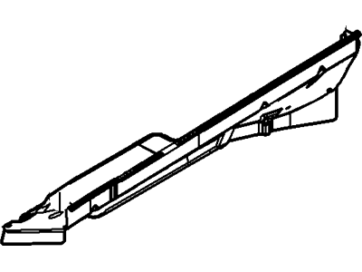 Mercury 5G1Z-5411251-AA Extension - Rear Floor Pan - Side