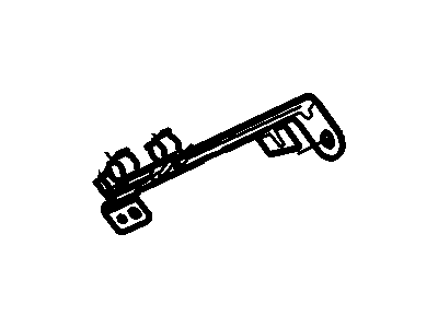 Ford 3L2Z-9D319-AA Bracket 3L2Z-9D319-AA Ford Bracket Illustration 1 of 1