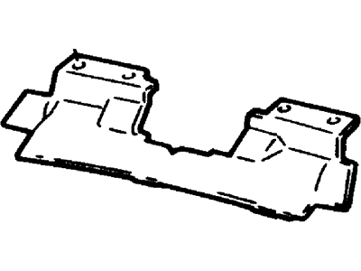 Mercury Cougar Air Deflector - F8RZ-8327-AA