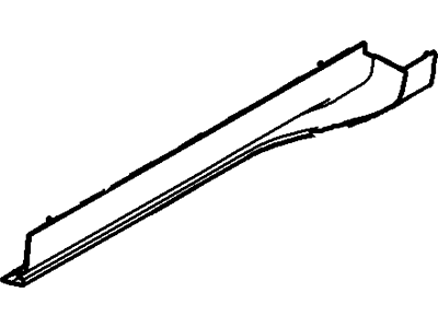 AG1Z-5410177-BA Ford Moulding, Front Driver Side Illustration 1 of 1