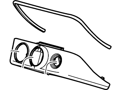 Ford YW7Z5404810AAE Receptacle & Housing Assembly