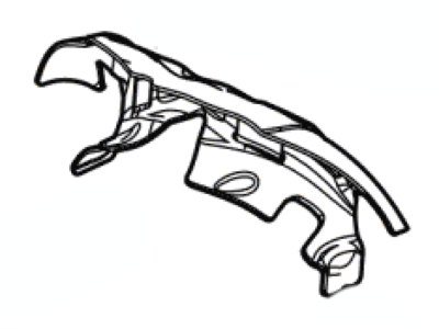Ford FC3Z-9F460-B Shield FC3Z-9F460-B Ford Shield Illustration 1 of 1
