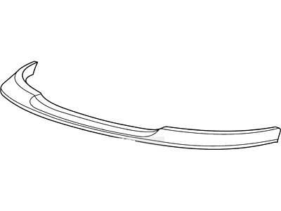 Ford XL3Z-17K833-BAK Pad - Impact XL3Z-17K833-BAK Ford Pad - Impact Illustration 1 of 1