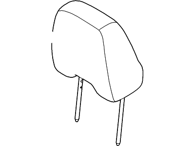 Lincoln CA1Z-74610A62-AA Cover - Headrest - Roll Type