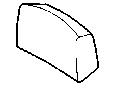 Ford DL3Z-18501A04-GG Cover Assy - Rear Seat Headrest