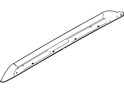 5E6Z-7855115-AAA Ford Rail - Roof Rack Side, Driver Side Illustration 1 of 1