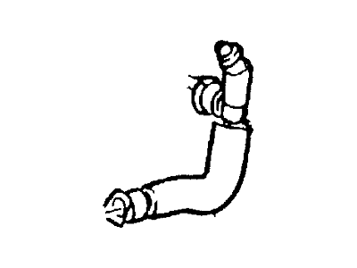 F6DZ9D661AA Ford Tube Illustration 1 of 1