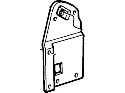 Ford E69Z1124766A Plate