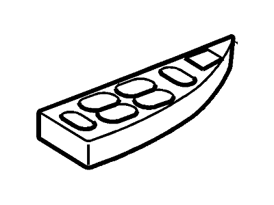 Ford YL3Z-14524-AAA Bezel - Door Trim                  