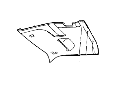 Ford 8C2Z-1651940-CB Panel Assembly - Roof Trim