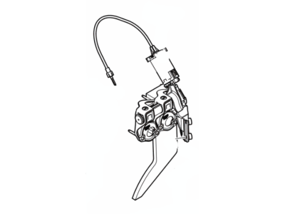 FC3Z-9D845-B Ford Bracket Illustration 1 of 1