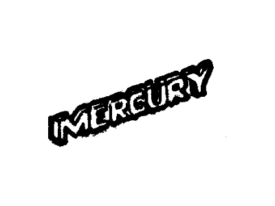 Mercury F4WY13B492B Decal