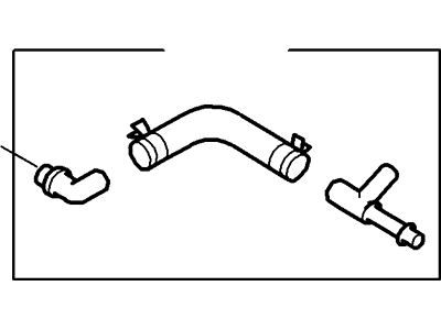 Mercury 2L8Z-9K313-DA Hose Assy