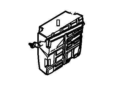 5L8Z-7840380-AA Ford Pad - Foam, Passenger Side Illustration 1 of 1