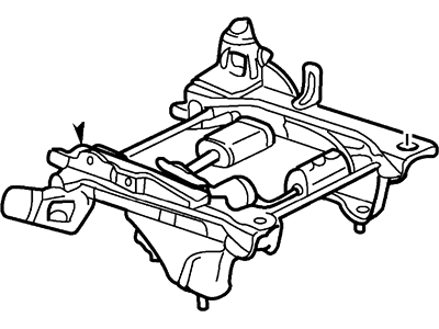 Ford XF2Z-1661711-AB Track Assembly - Seat