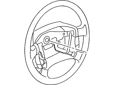 Ford F8CZ3600AAC Wheel Assembly - Steering