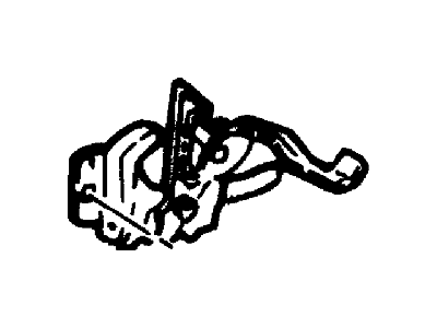 Ford 3C3Z-16700-AA Latch Assembly - Hood 3C3Z-16700-AA Ford Latch Assembly - Hood Illustration 1 of 1