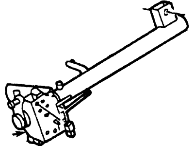 Mercury XF5Z7400AA Control Assembly Gear Shift