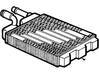 Lincoln E9LY-18476-A Core Assembly - Heater