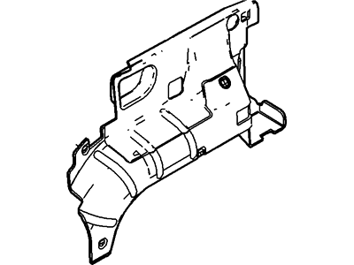 Mercury 8L2Z-7828083-A Insulator - Wheelhouse