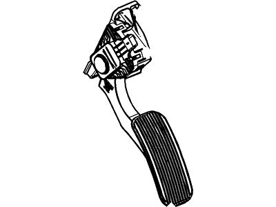 Lincoln 7F9Z-9F836-A Pedal