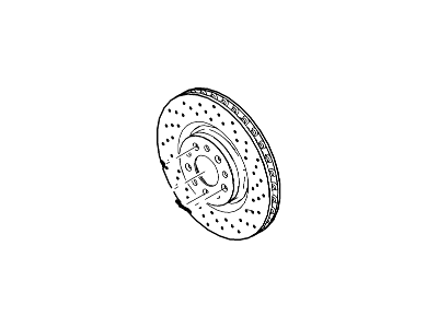 Ford 4G7Z-1125-AA Rotor Assembly 4G7Z-1125-AA Ford Rotor Assembly Illustration 1 of 1
