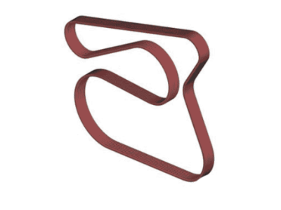 Ford F1FZ-8620-A V-Belt