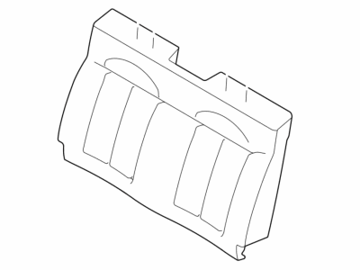 Ford EL3Z-1666601-SA Cover Assy - Rear Seat Back