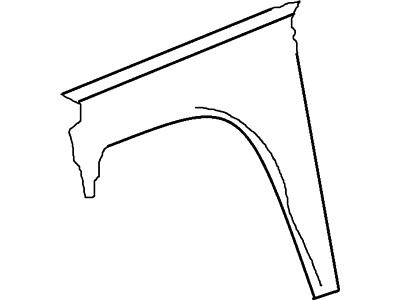 Ford F85Z-16005-BA Fender Assy - Front                