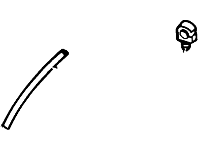 Ford F32Z-14B004-A Front Sensor, Passenger Side F32Z-14B004-A Ford Front Sensor, Passenger Side Illustration 1 of 1