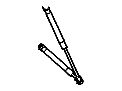 Ford Fusion Liftgate Lift Support - 7E5Z-54406A10-C