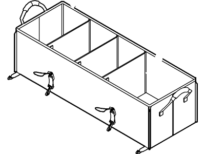 Mercury AE5Z-78115A00-A Compartment Assy - Rear Stowage
