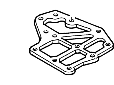 Mercury F7XY-7A098-AA Screen Assembly
