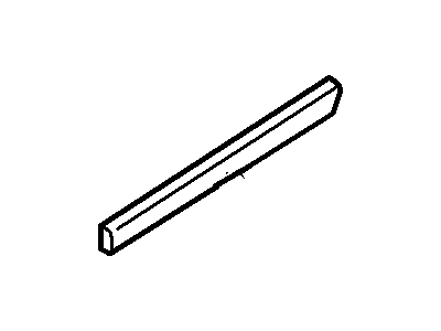 Lincoln 2W4Z-5425556-AAC Moulding - Door Outside