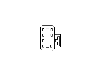 Ford 1U2Z-14S411-AKA Wire Assembly 1U2Z-14S411-AKA Ford Wire Assembly Illustration 1 of 1