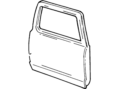 F1TZ7820200A Ford Outer Panel, Passenger Side Illustration 1 of 1