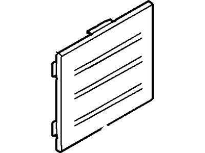 9L3Z-18979-AC Ford Grille - Speaker, Driver Side Illustration 1 of 1