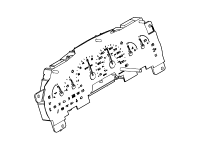 Ford 5C2Z-10849-JA Instrument Cluster