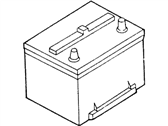 Ford Escort Car Battery - BXT-58-RA Battery