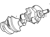 Lincoln Continental Crankshaft - F5LY-6303-A Crankshaft