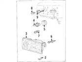 Lincoln Headlight - F5VY-13008-A Headlamp Assembly, Passenger Side