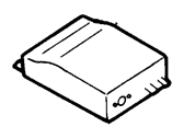 Mercury Villager Vapor Canister - F8XZ-9D653-AA Vapor Canister