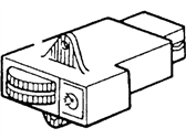 Mercury Mystique Dimmer Switch - XS2Z-11691-AA Resistor