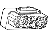 Lincoln Town Car ABS Control Module - F8VZ-2C219-BA Control Module